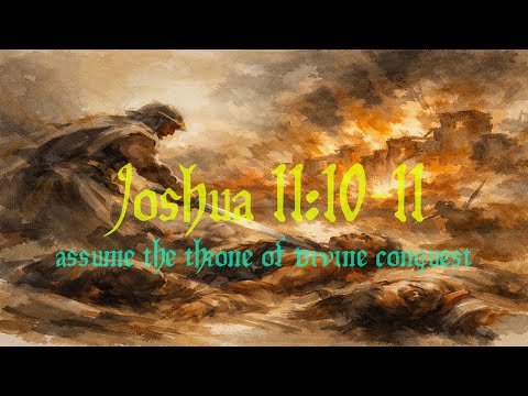 Joshua 11:10