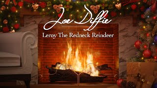 Joe Diffie - Leroy The Redneck Reindeer (Fireplace Video - Christmas Songs)
