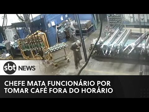 Chefe mata funcionário por tomar café fora do horário
