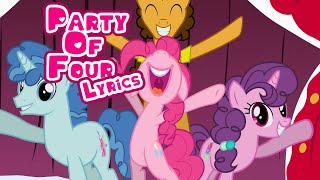 Party of Four - Ponies In Reverse | Lyrics