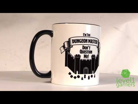 11 Oz I'm The Dungeon Master Mug 360 Rotation Video By Level1Gamers.
