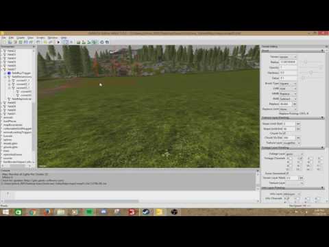 How To Edit The Base Map (Goldcrest Valley) In Farming Simulator 17