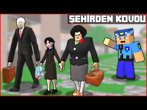 KEREM COMMISSIONER FIRED THE WEDNESDAY FAMILY FROM THE CITY! ???? - Minecraft