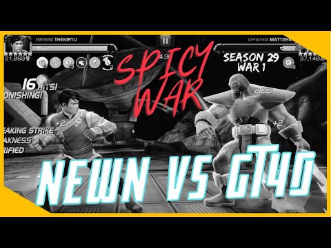 Dramatic Start of The Season! NEWN Vs GT40! Alliance War 1, Season 29!