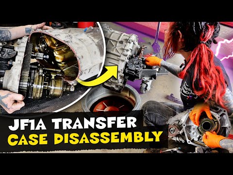 JF1A Toyota Tundra Transfer Case Disassembly // Actuator Removal
