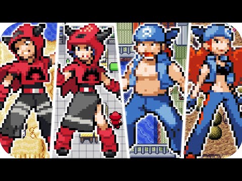 Pokémon Ruby & Sapphire - All Team Magma/Aqua Admin Battles (1080p60)