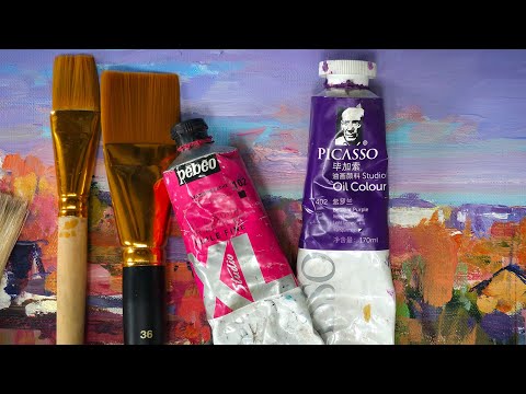 Масляная живопись: материалы, палитра, приёмы