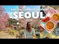 TOP 10 Best Cherry Blossom Spots In Seoul Aesthetic Cafes Hangang Picnic Spring In Seoul VLOG
