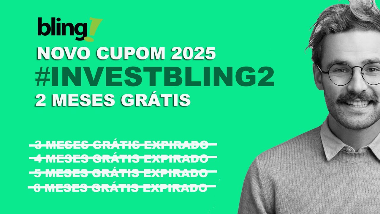Cupom de desconto bling 6 meses grátis + suporte de instalação