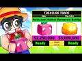 Trading PERMANENT RUBBER Fruit for 72 Hours in Blox Fruits!