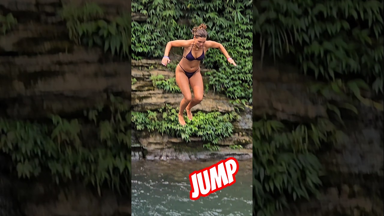 the thrill of the angel's jump #travel #waterfall #nature