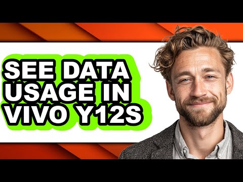 How to See Data Usage in Vivo Y12s - Step by Step