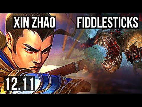 XIN ZHAO vs FIDDLESTICKS (JNG) | 67% winrate, 12/4/16 | EUW Diamond | 12.11