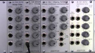 Video thumbnail for Doepfer A124 Wasp Filter Basics by Raul's World of Synths