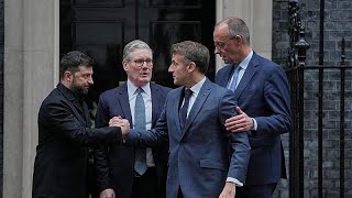 Tödlicher Krieg: Selenskyj trifft Merz, Macron und Starmer in London