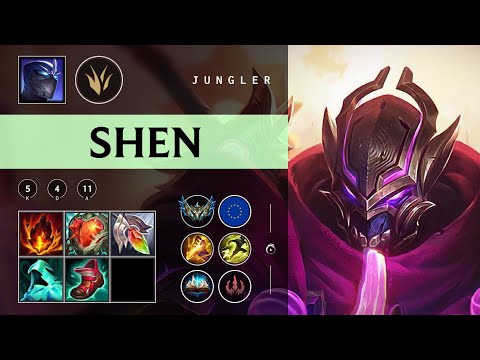 Shen Jungle vs Sylas - EUW Challenger Patch 25.22