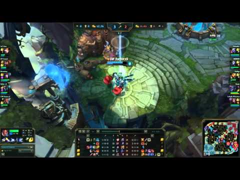LoL: Freeze Lucian vs Tristana ADC SEASON2016 Apr 2016