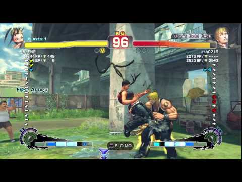 BLENR [Ibuki] vs. ash0219 [Cody] | SSF4 AE