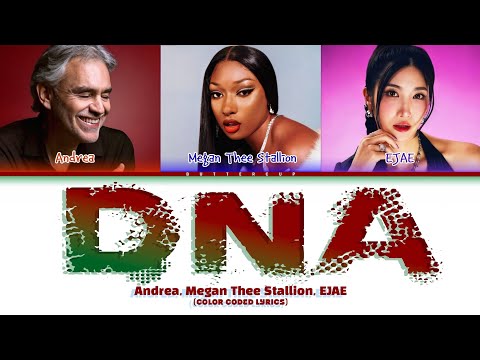 Andrea Bocelli, David Guetta, EJAE & Megan Thee Stallion - 'DNA' (More Than Just A Game) ( Lyrics)
