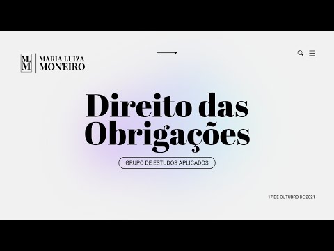 GEA 2021.2 - Direito das Obrigações (aula 04)