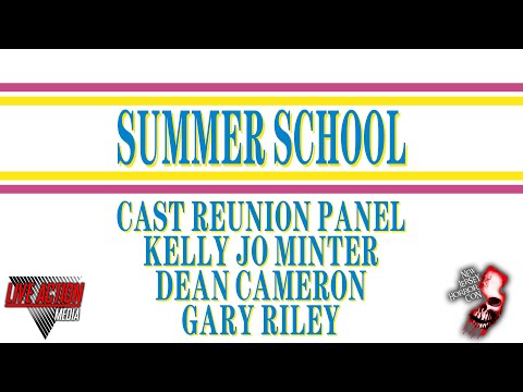Summer School Cast Reunion - New Jersey Horror Con - The Panel Channel
