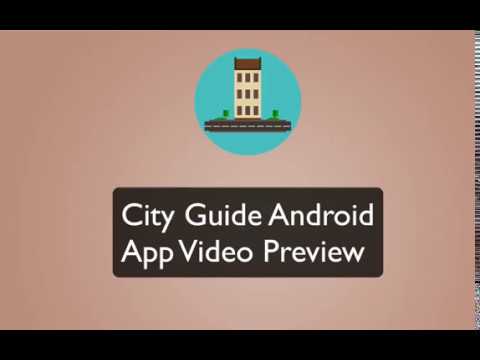 City Guide App Demo Video