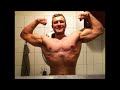 Icelandic Monster Thor Flexing Huge Muscles 4 Weeks Out