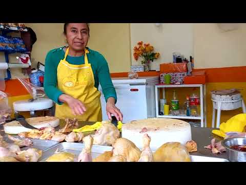 Esto cuesta comer pollo en Ixmiquilpan. A solo 99 pesos el pollo completo fecha 2 de Septiembre 2022