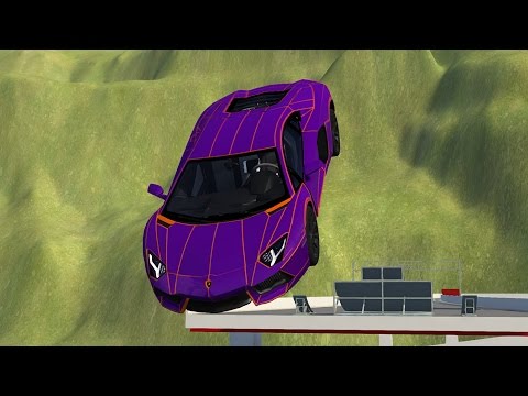 BeamNG drive - Car Jump Arena 4 (Tower Jumps)