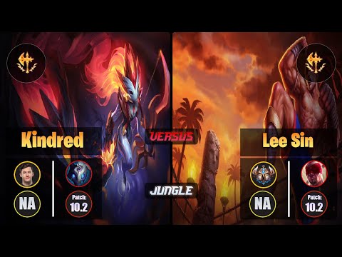 Svenskeren KINDRED (Jungle) [Conqueror] VS LEE SIN - Challenger NA Patch 10.2