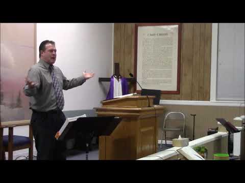 Pastor Vern Hall- Acts 9:3-9 (Saul Meets Christ, Nov. 7, 2018)