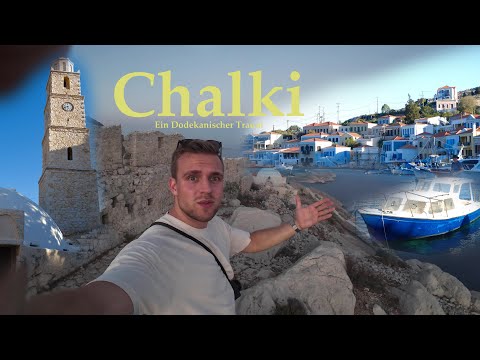 Chalki, eine Griechische Traum Insel, Griechenland Vlog