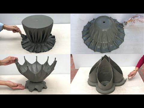 Top 4 Perfectly Beautiful Cement Flower Pots