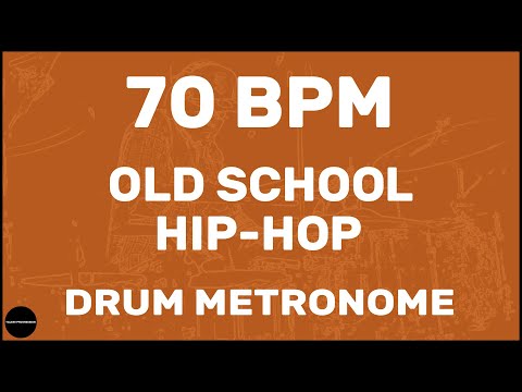 Old School Hip-Hop | Drum Metronome Loop | 70 BPM
