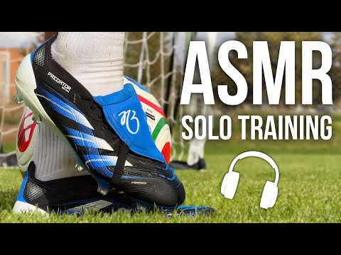 ASMR Solo Training For Soccer / Football In Adidas Predator Bellingham