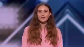15 Year Old Makayla Phillips Performs Warrior&#39; by Demi Lovato Get Golden Buzzer From Heidi Klum