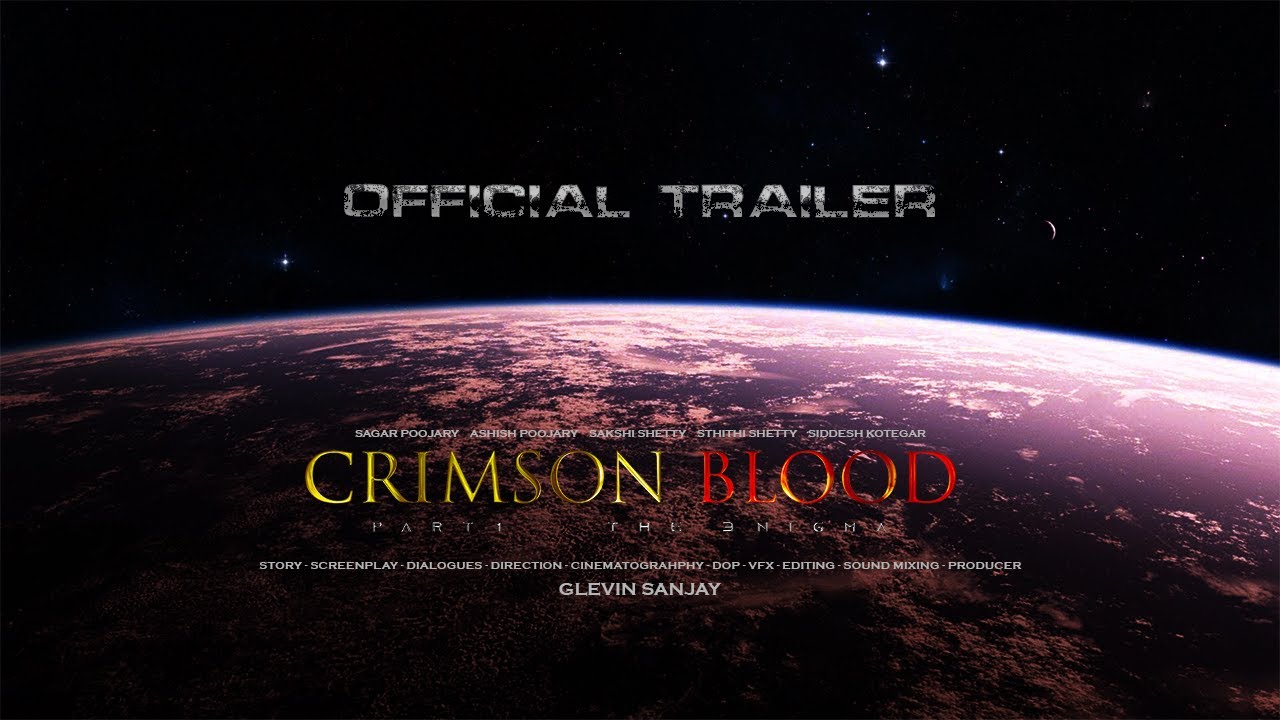CRIMSON BLOOD | Official Trailer | Glevin Sanjay | Sagar Poojary | Ashish Poojary