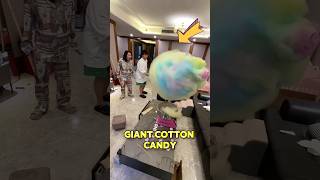 Giant cotton candy