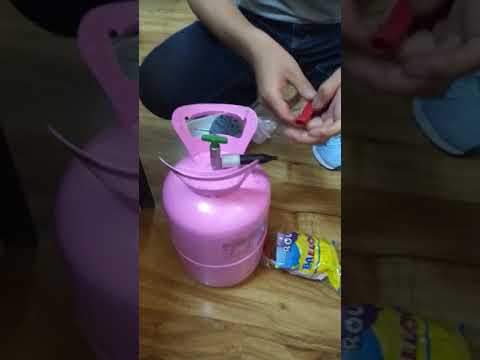 Helium balloon tank,ballon d'hélium,tanque de helio con globo
