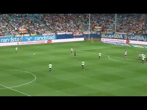 2013 2014 Atletico de Madrid   Osasuna   2 1 Gol Oriol Riera