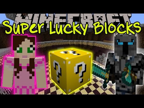 Minecraft: SUPER LUCKY BLOCK CHALLENGE GAMES - Lucky Block Mod - Modded Mini-Game