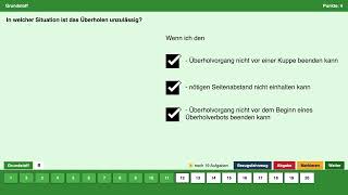 🚗💨 Führerschein Theorie Lernen Klasse B 🎓📚 – Prüfung 42
