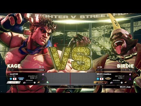 teru0123 (Kage) vs trashbox (Birdie)：teru0123（影ナル者）vs とらっしゅぼっくす（バーディ）