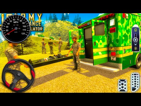 US Army Ambulance Driving Rescue Simulator 2020