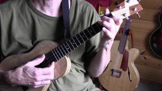 EZ Fingerpicking Uke Lesson - Praying On The Old Campground - FREE TAB