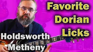 Great Dorian m7 licks - Secret ideas from Holdsworth, Metheny and more