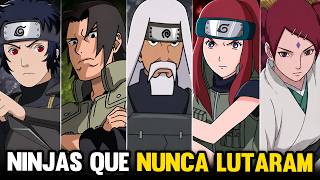10 NINJAS LENDÁRIOS QUE NUNCA VIMOS LUTAR EM NARUTO