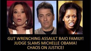 Gut Wrenching Assault On Scott Baio’s Family! Judge Jeanine Slams Michelle Obama! Chaos On Justice!