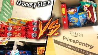 Amazon Pantry VS Grocery Store! (Who's Really Cheaper?)