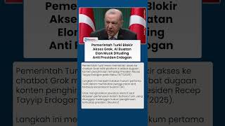 Pemerintah Turki Blokir Akses Grok Setelah Jawaban Hinaan, AI Buatan Elon Musk Dituding Anti Erdogan